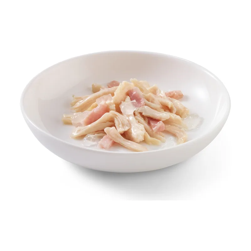 Multipack Comida Húmeda de Filetes de Pollo con Jamón 6x50 gr