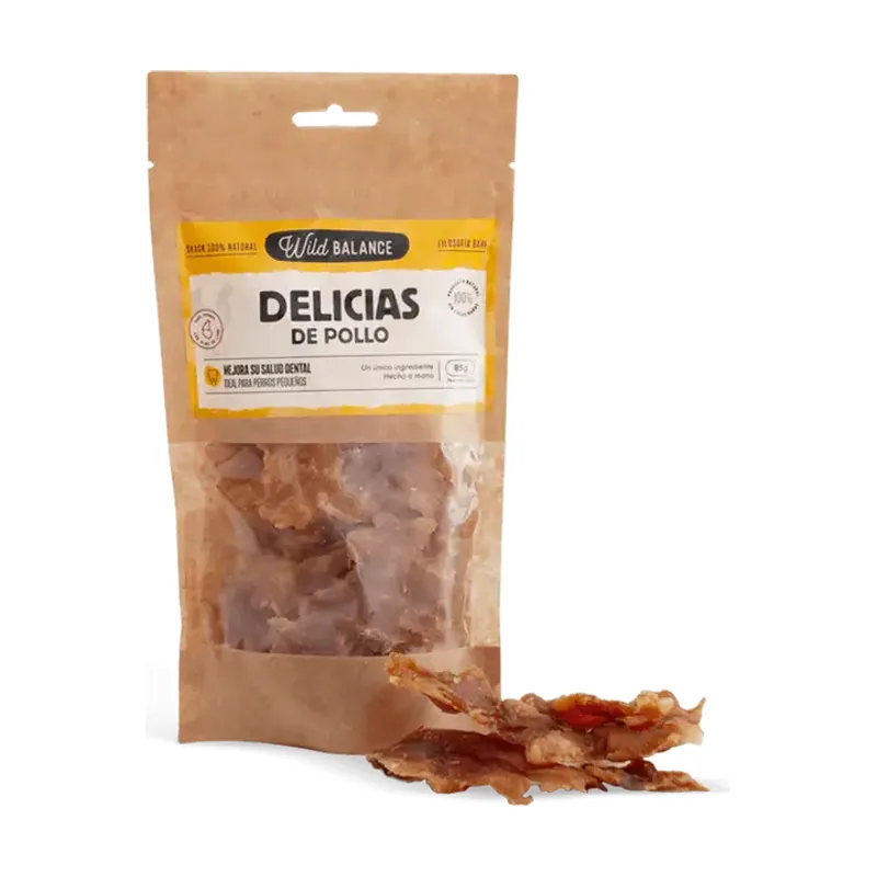 Delicias de pollo para Perros 85 gr