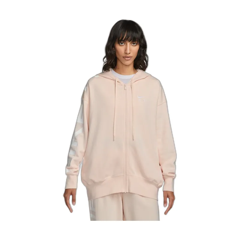 Sudadera oversize con capucha y cremallera completa para mujer Air Fleece