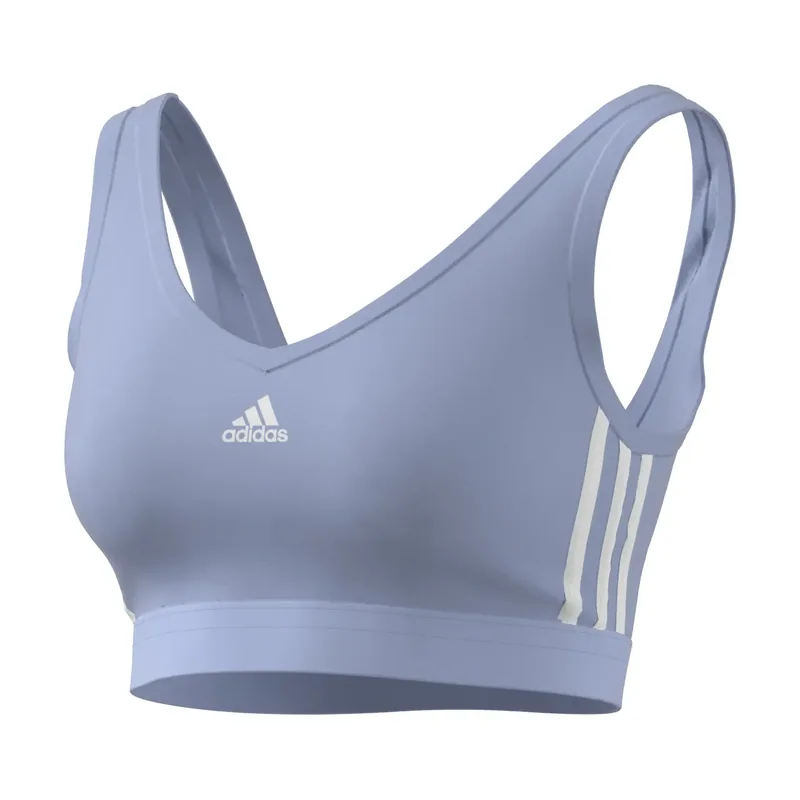 Sujetador con almohadillas extraíbles para mujer Essentials 3-Stripes