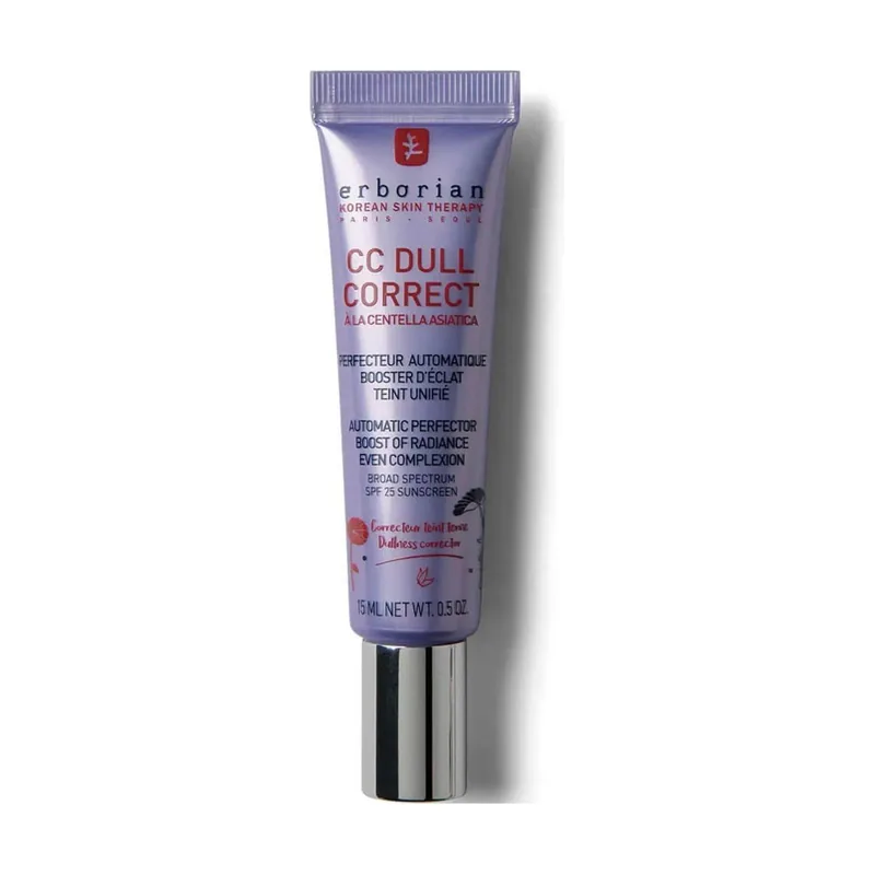 Erborian CC Dull Correct Corrector iluminador de tono violeta con PFS25