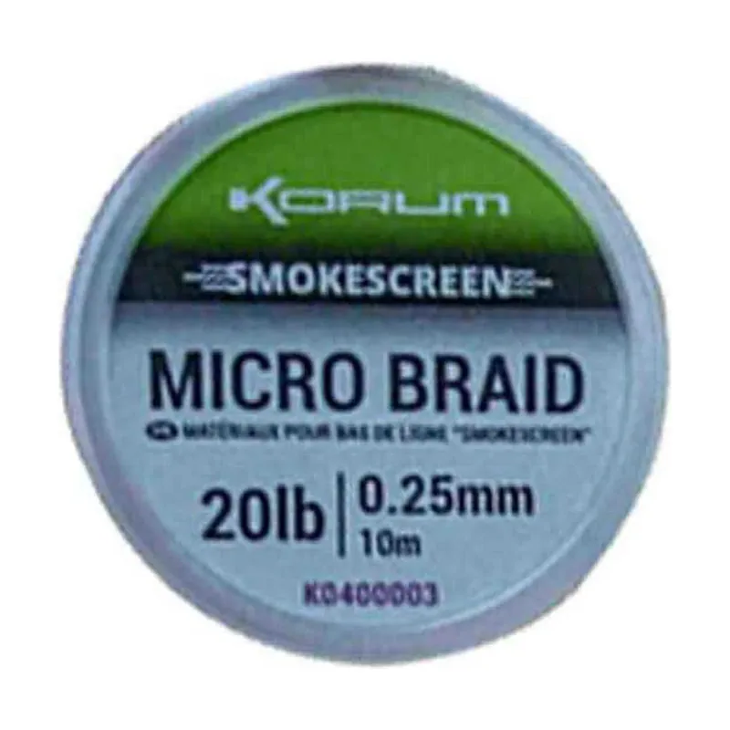Línea Trenzada Smokescreen Micro 10 M