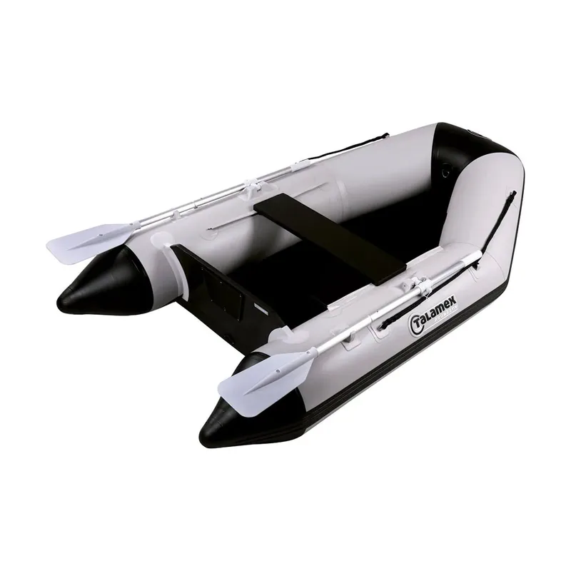 Barco Inflable Aqualine Qls230 Con Suelo De Lamas