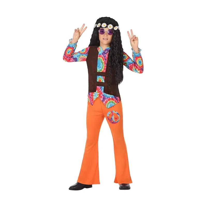 Disfraz infantil de hippie