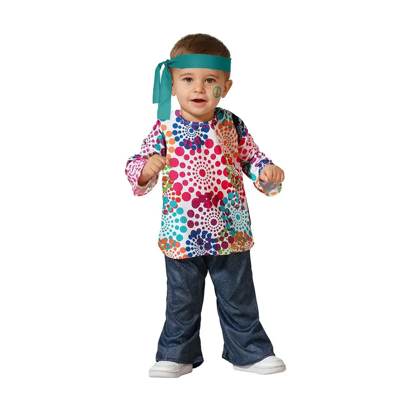 Disfraz de hippie para bebé