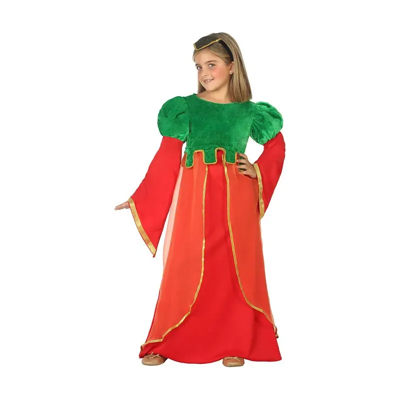 Disfraz de niña Medieval