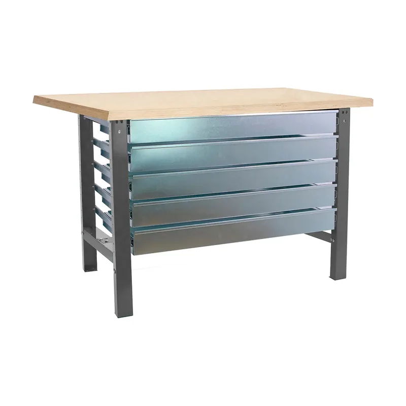Banco De Trabajo Bt6 5box 865x1200x750 Mm Grey / Mdf
