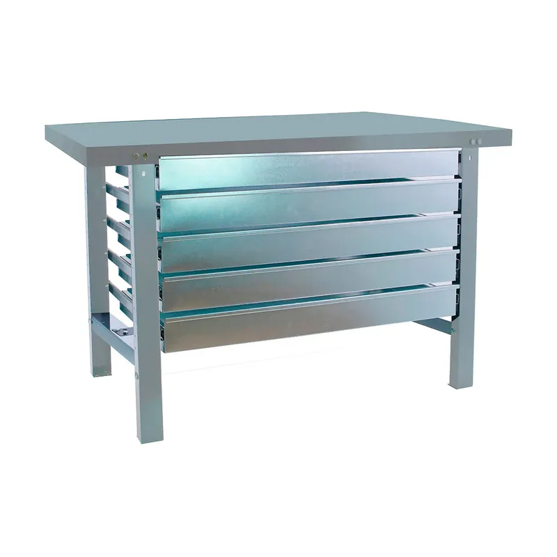 Banco De Trabajo Bt6 5box 830x1800x730 Mm Gris