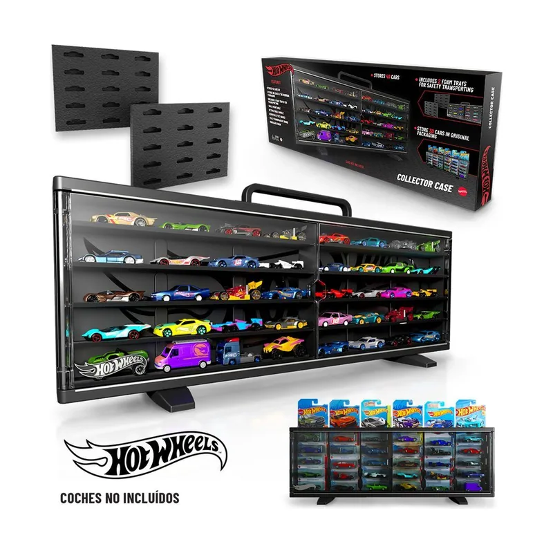 Maletín coleccionista Hot Wheels