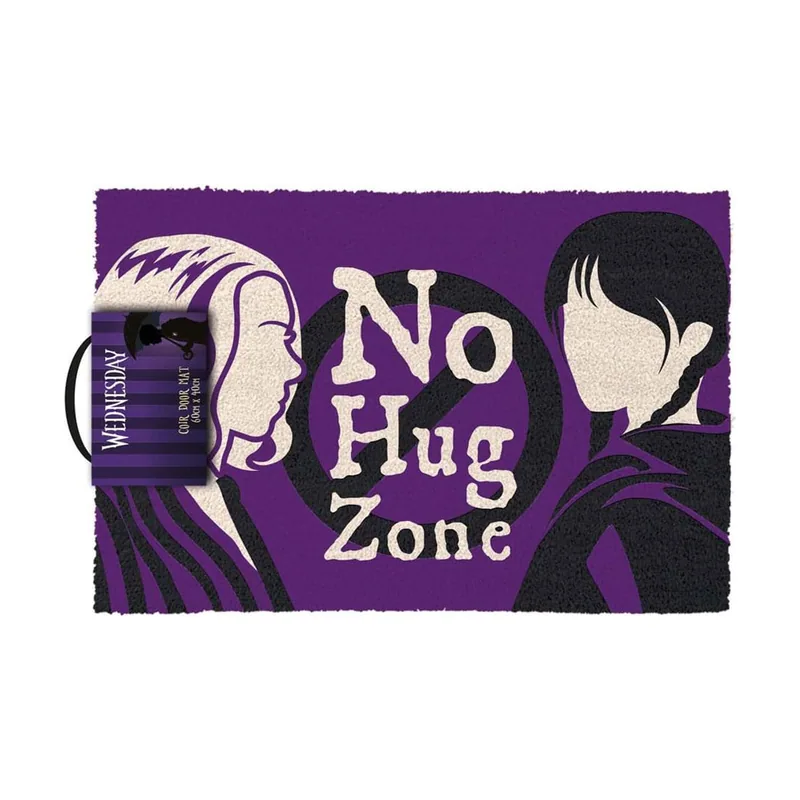 Miércoles paillasson No Hug Zone 40 x 60 cm