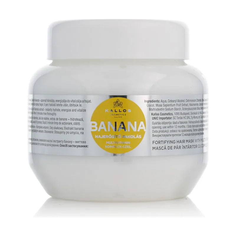 Kjmn Mascarilla Capilar de Plátano con Complejo Multivitamínico 275 ml