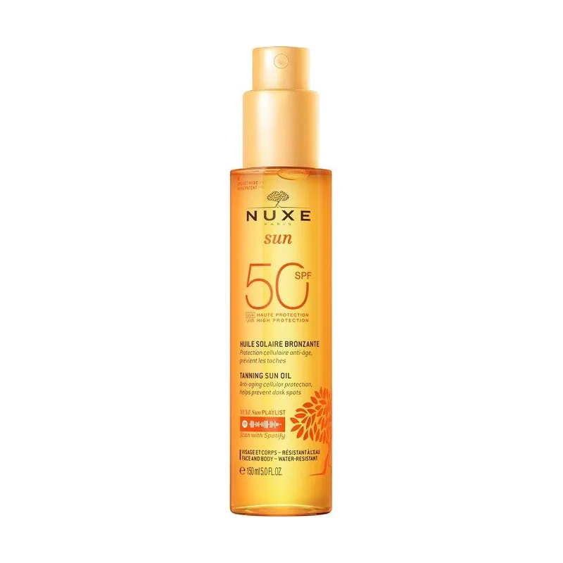 Nuxe Aceite bronceador SPF50