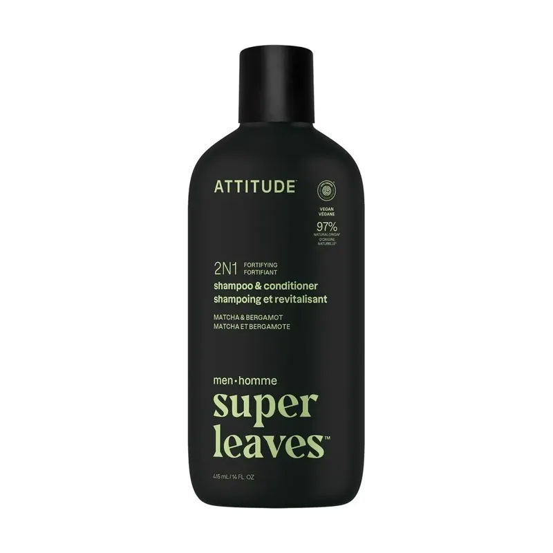 Shampoo 2 en 1 Super Leaves Bergamot & Matcha
