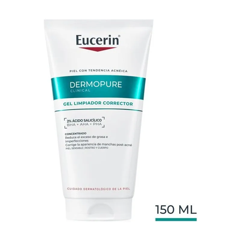 Eucerin DermoPure Clinical Gel Limpiador Corrector 150 ml