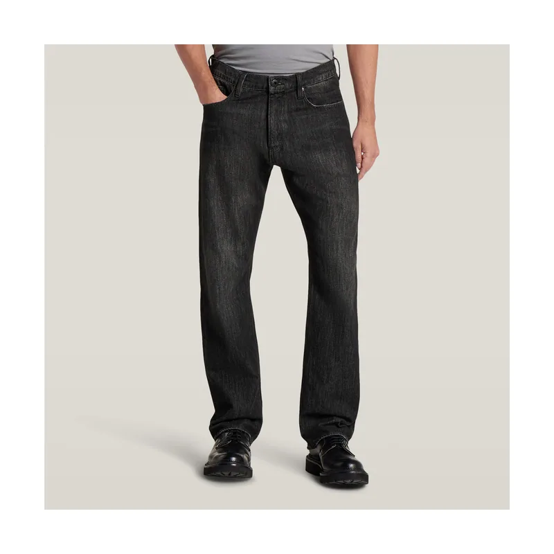 Jeans Dakota Regular Straight - Negro - Hombre D27974-E302