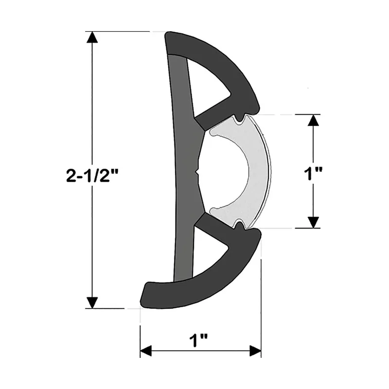 Perfil De Protección Flexible 236-v119990bbk602 60´