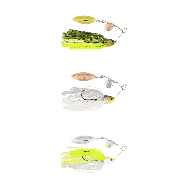 Spinnerbait Mvibe Colorado Gold Willow Silver 3/0 12g