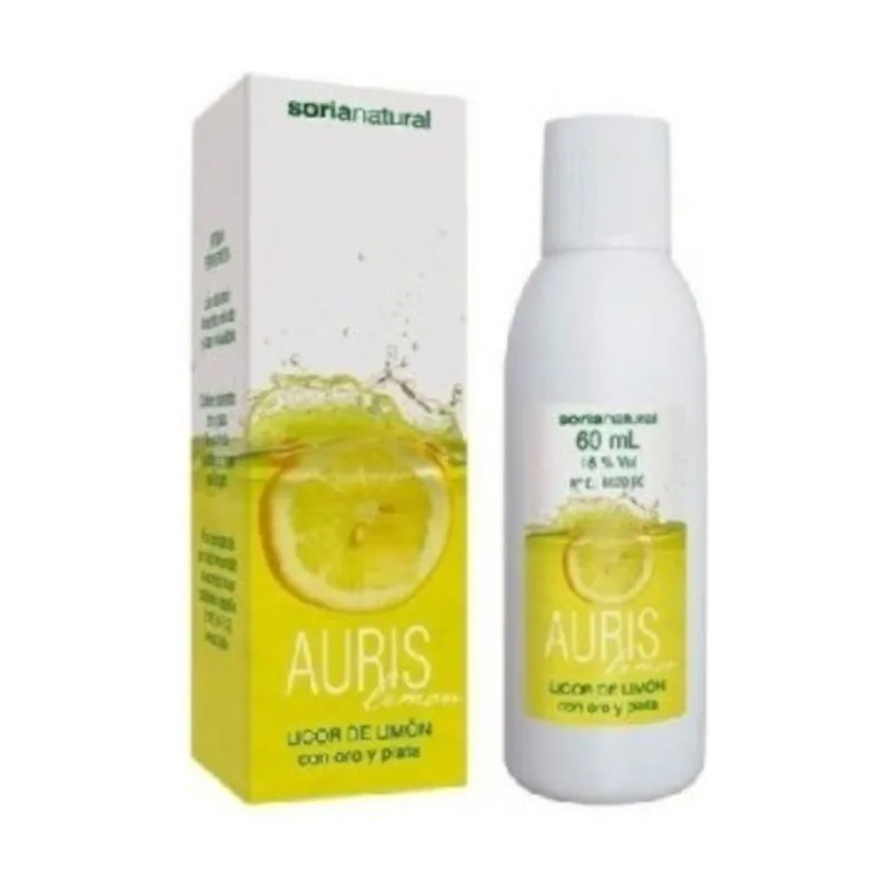 Soria Natural Auris Lemon Licor Limón 60 ml