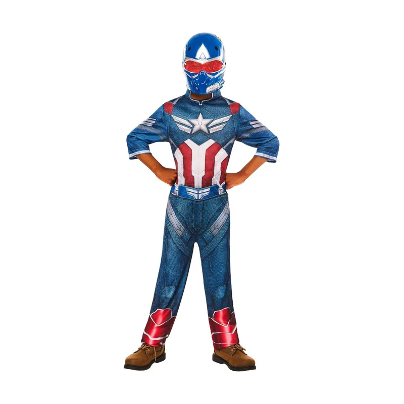 Disfraz de Capitán América Brave New World infantil