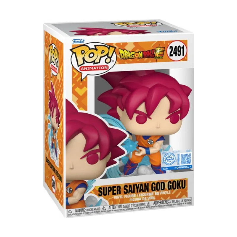Pop! Animation Dragon Ball Figura de Vinilo Red Goku