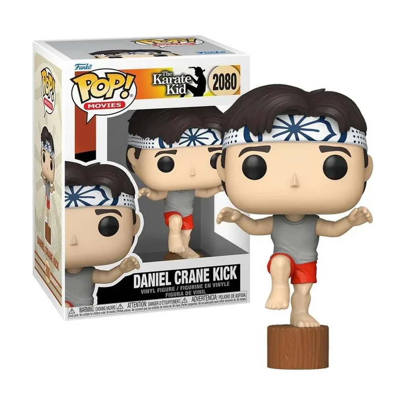 Pop! Movies The Karate Kid Figura de Vinilo Daniel Crane Kick