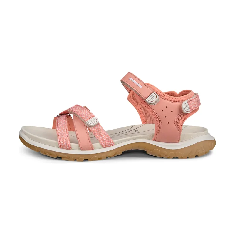 Sandalias de senderismo de cuero ligeras mujer Offroad Roam