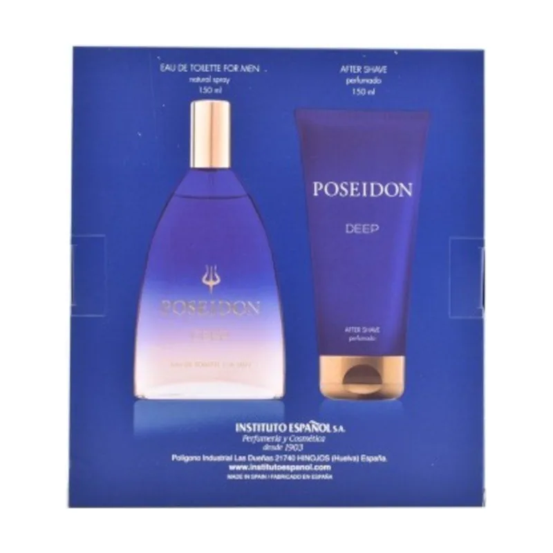 Poseidon Deep For Men Eau de Toilette + After Shave Loción