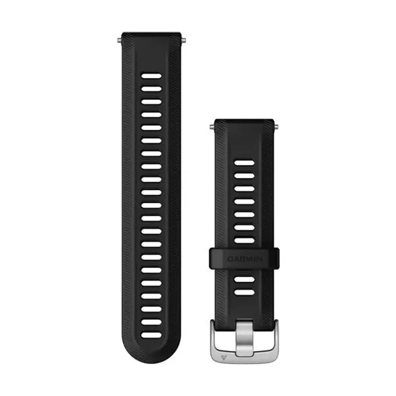 Correa de reloj con hebilla de plata Forerunner 955
