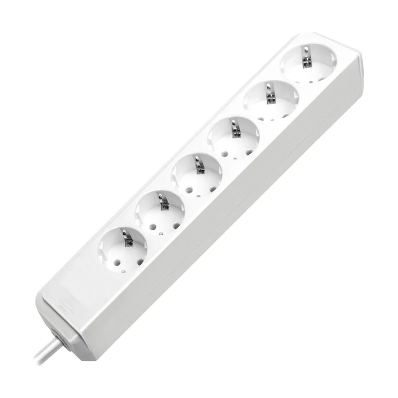Eco-Line Blanco 6 salidas AC 1,5 m