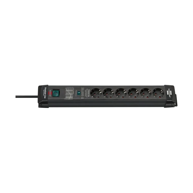 Regleta Premium-Line 6 tomas