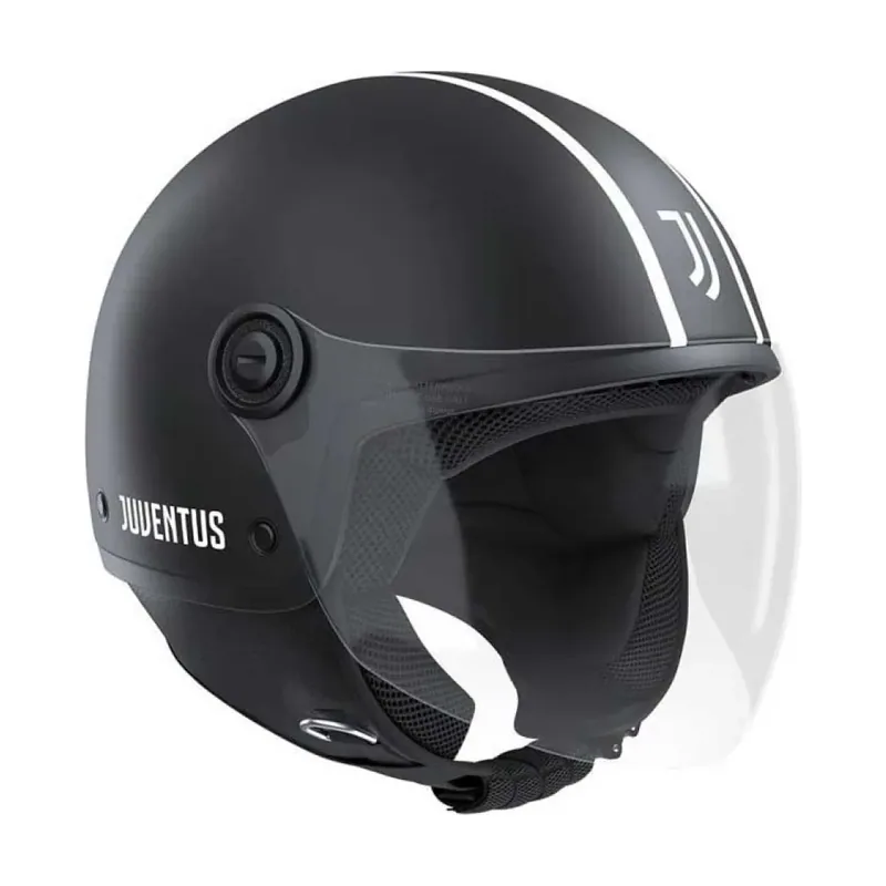 Casco Jet El'jettin Juventus Stripes