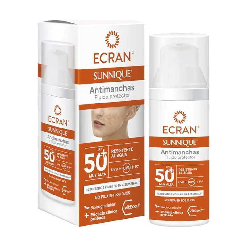 Ecran Sunnique Antimanchas Facial Spf50+ 50 ml