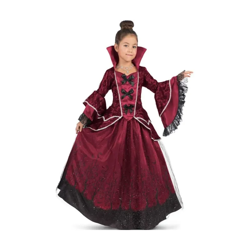 Disfraz De Niña Reina Vampira