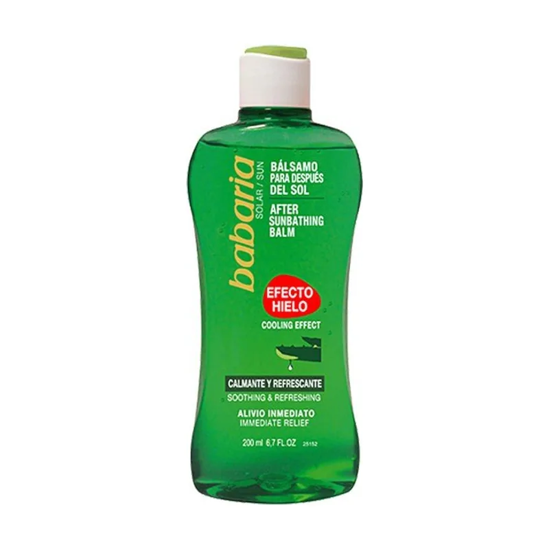 Babaria Solar Aloe Vera After Sun Gel Efecto Hielo 200 ml