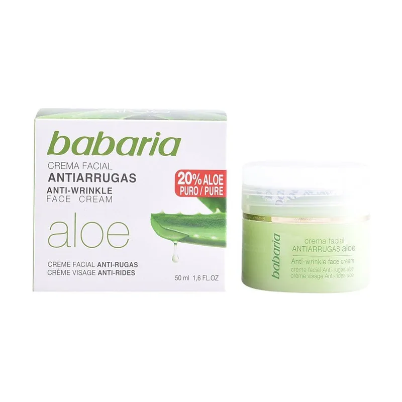 Babaria Aloe Vera Crema Antiarrugas 50 ml