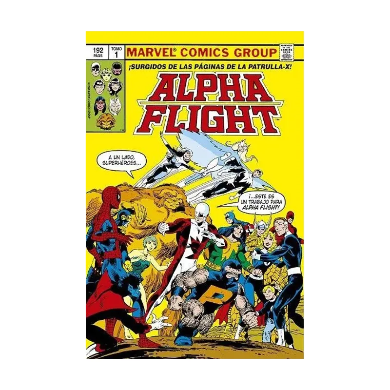 Biblioteca Alpha Flight #01. Alpha Flight 1-6 Usa