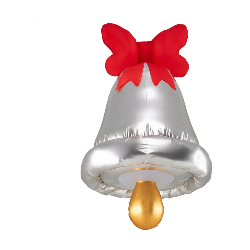 Altura 186 cm Campana de Navidad Inflable