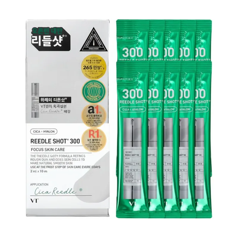 Vt Cosmetics Reedle Shot 100 Ampollas Microneedling 10 x 2 ml