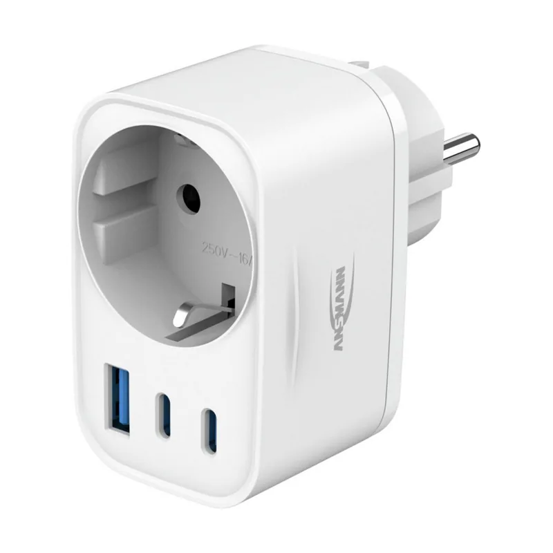 Cargador USB Home Socket HS330/3A/30W/3 Puertos