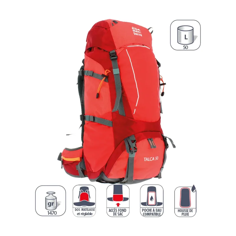 Mochila talca 50 l
