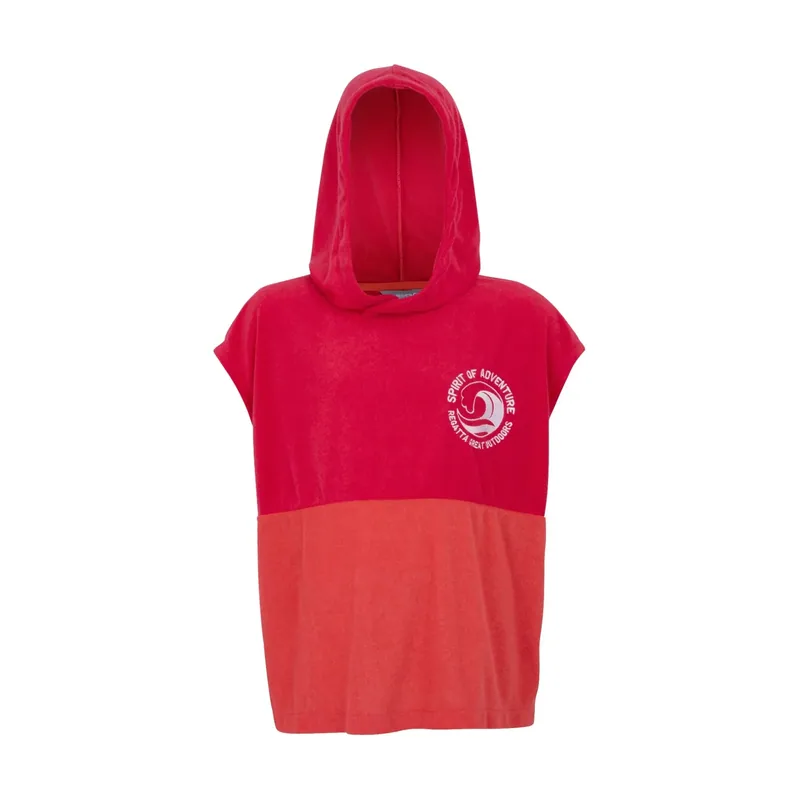 Chica del poncho Towel Robe II infantil