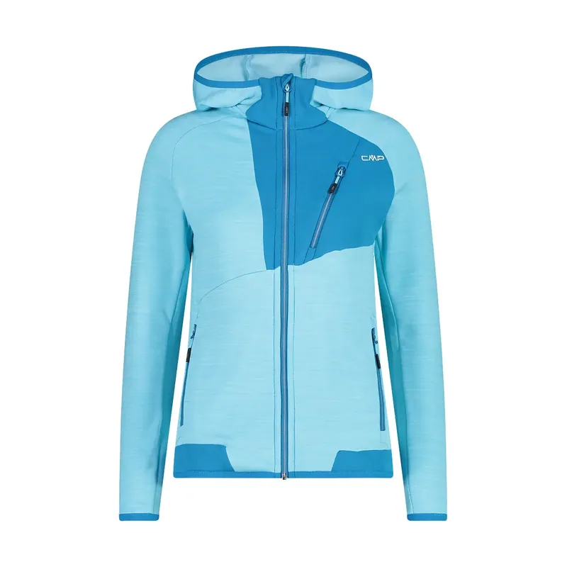 Chaqueta con capucha Sstretch performance mujer