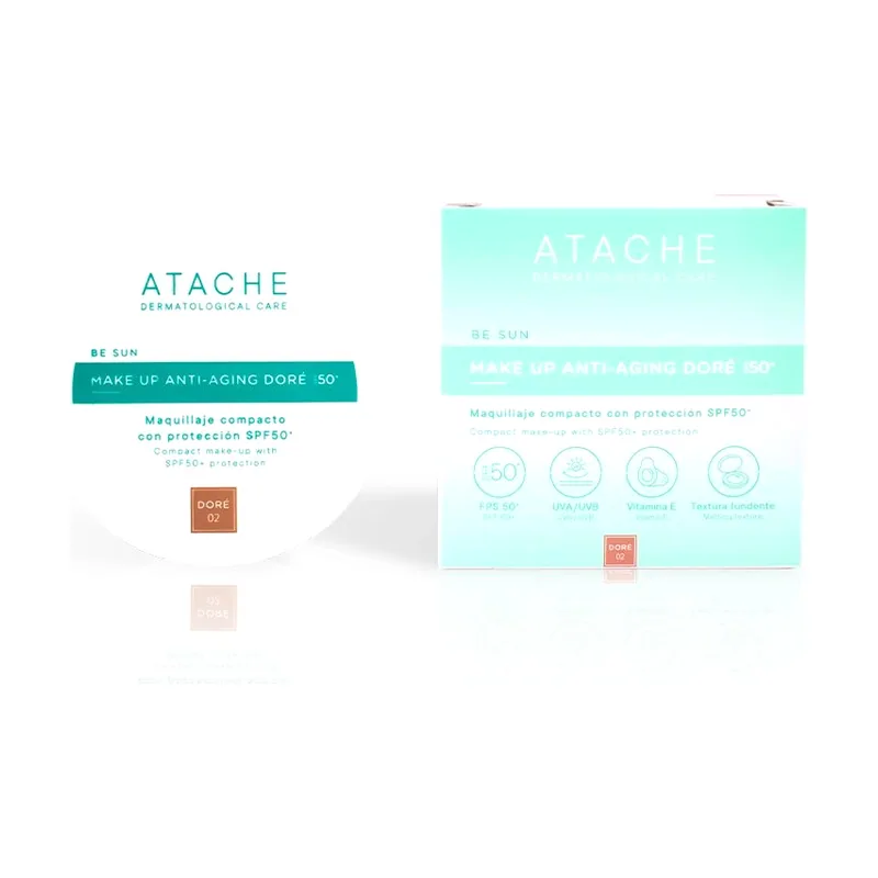 Atache Be Sun Make Up Antiaging Dore Spf 50+ 12g