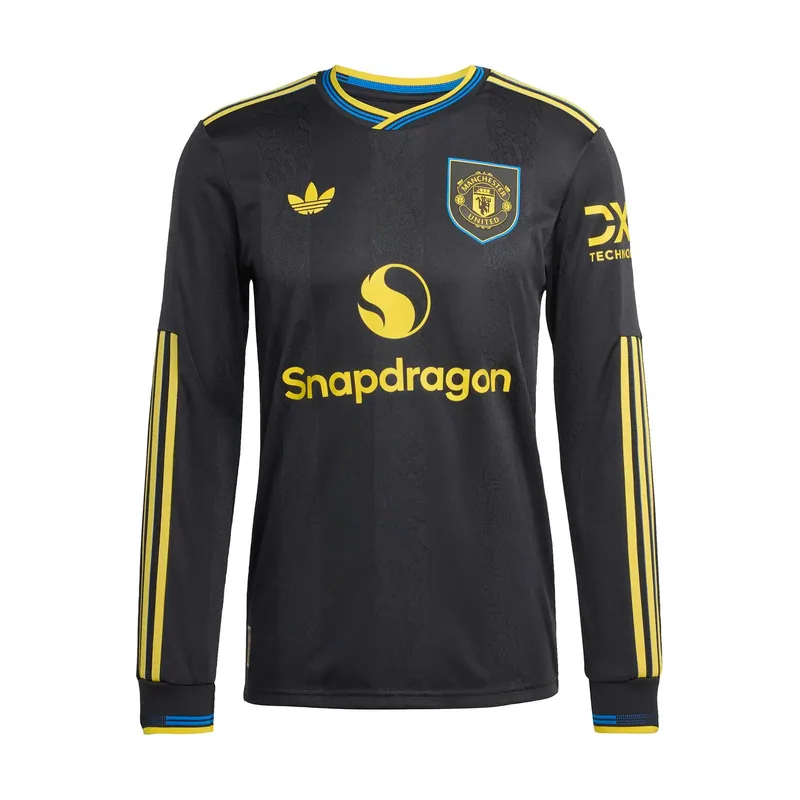 Camiseta Third Auténtica de mangas largas Manchester United 2025/26