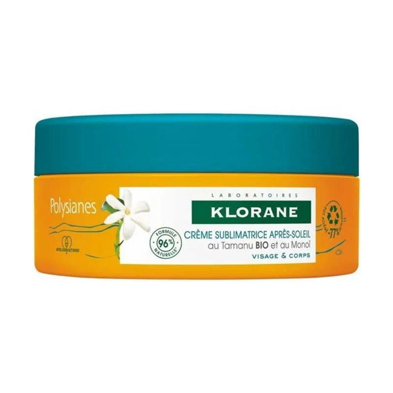 Polysianes KLORANE Crema Sublimadora After Sun Monoï 200ml