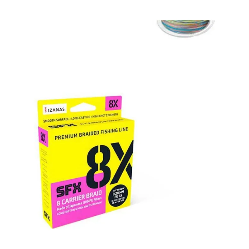 Línea Trenzada Sfx 8x 300 M