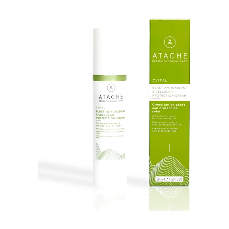 Atache C Vital Blast Antioxidant & Cellular Protection Cream 50ml+Sd Serum