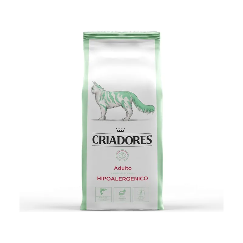 2 x 2,5 kg Dietetic Hipoalergénico Pescado pienso para gatos
