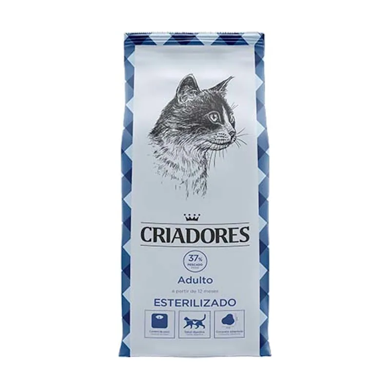 2 x 6 kg Adulto Esterilizados Pescado pienso para gatos