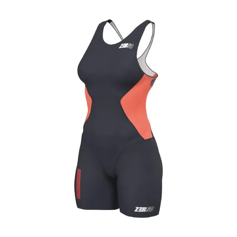 Mono corto trifuncional mujer Racer
